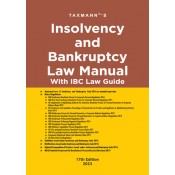 Taxmann's Insolvency and Bankruptcy Law Manual With IBC Law Guide 2023